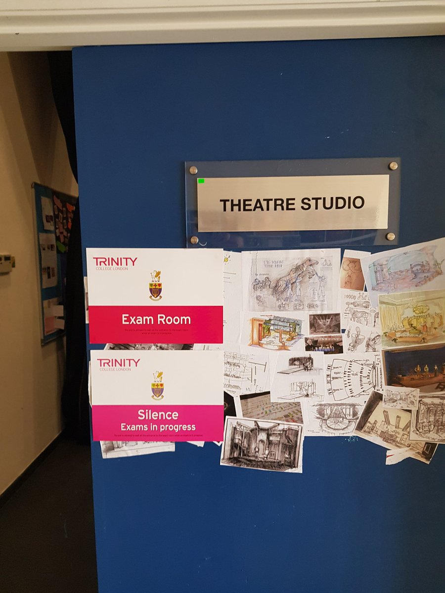 ECiMDrama's tweet photo. It has been an incredibly busy week in the drama department. Today we hosted our first ever Trinity speech and drama exams with students participating from years 1 to year 13. Our examiner was so impressed with the variety of performances he witnessed. https://t.co/kxUhWka2GR