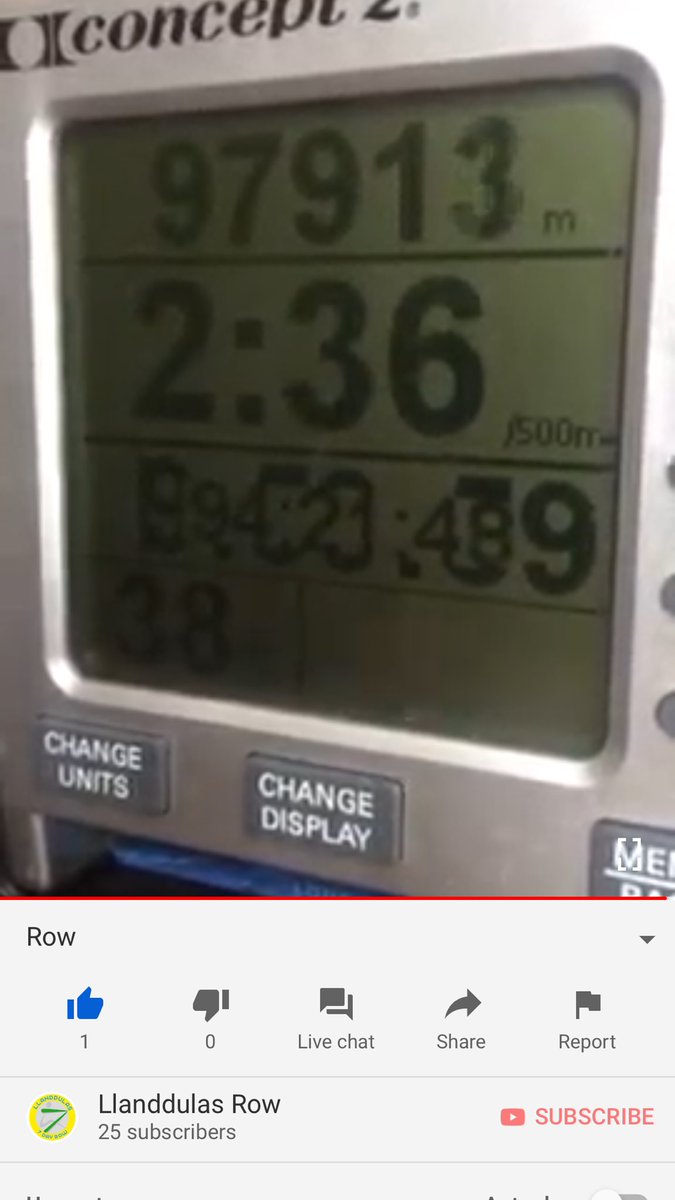 We’ve broken through the 900,000 metre barrier. What an amazing achievement so far, we’ll break through the 1,000,000 metre mark tonight. #rowing #britishrowing #wales #northwales #cymru #charity #fundraising