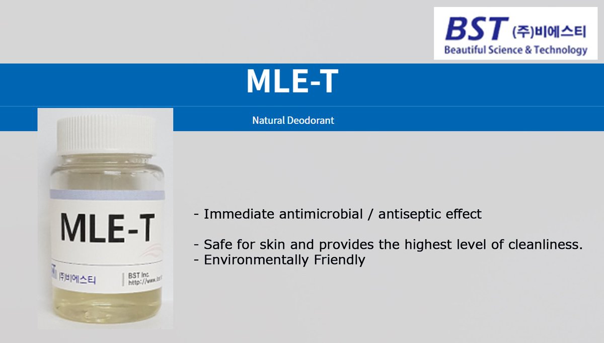 BSTkorea's tweet photo. Are you looking for #Natural #Deodorant #korea? - Immediate antimicrobial / antiseptic effect- Safe for skin and provides the highest level of cleanliness.- Environmentally Friendly https://t.co/WZZOGzGfS2