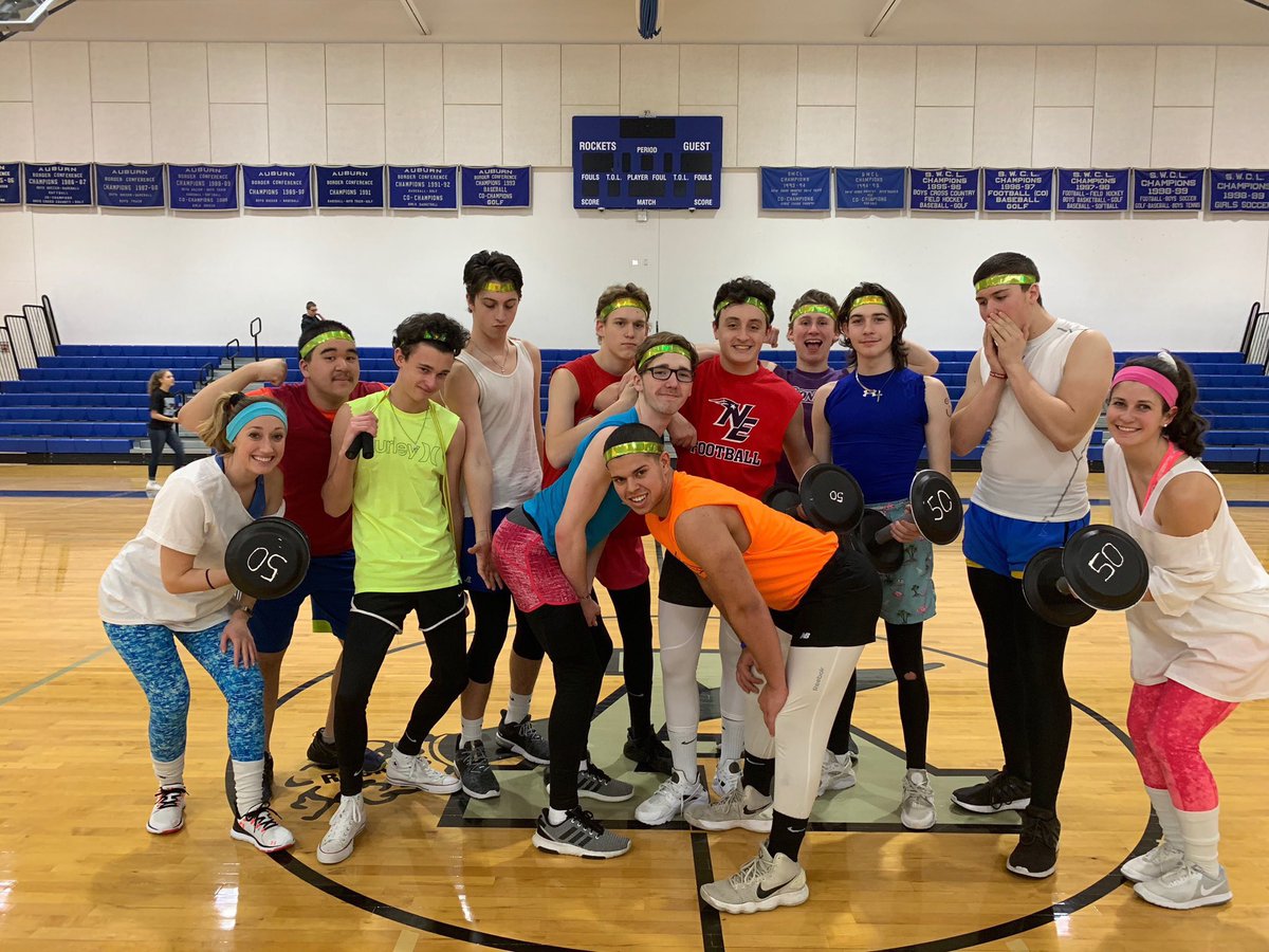 AHSeberg's tweet photo. @2019AHS Mr. Auburn is tonight! 6:00 AHS Auditorium. These guys and gals have been working hard to put together an entertaining show for you all. We hope to see you there. @AuburnRockets #WorkThatBody https://t.co/D4s884NpSg