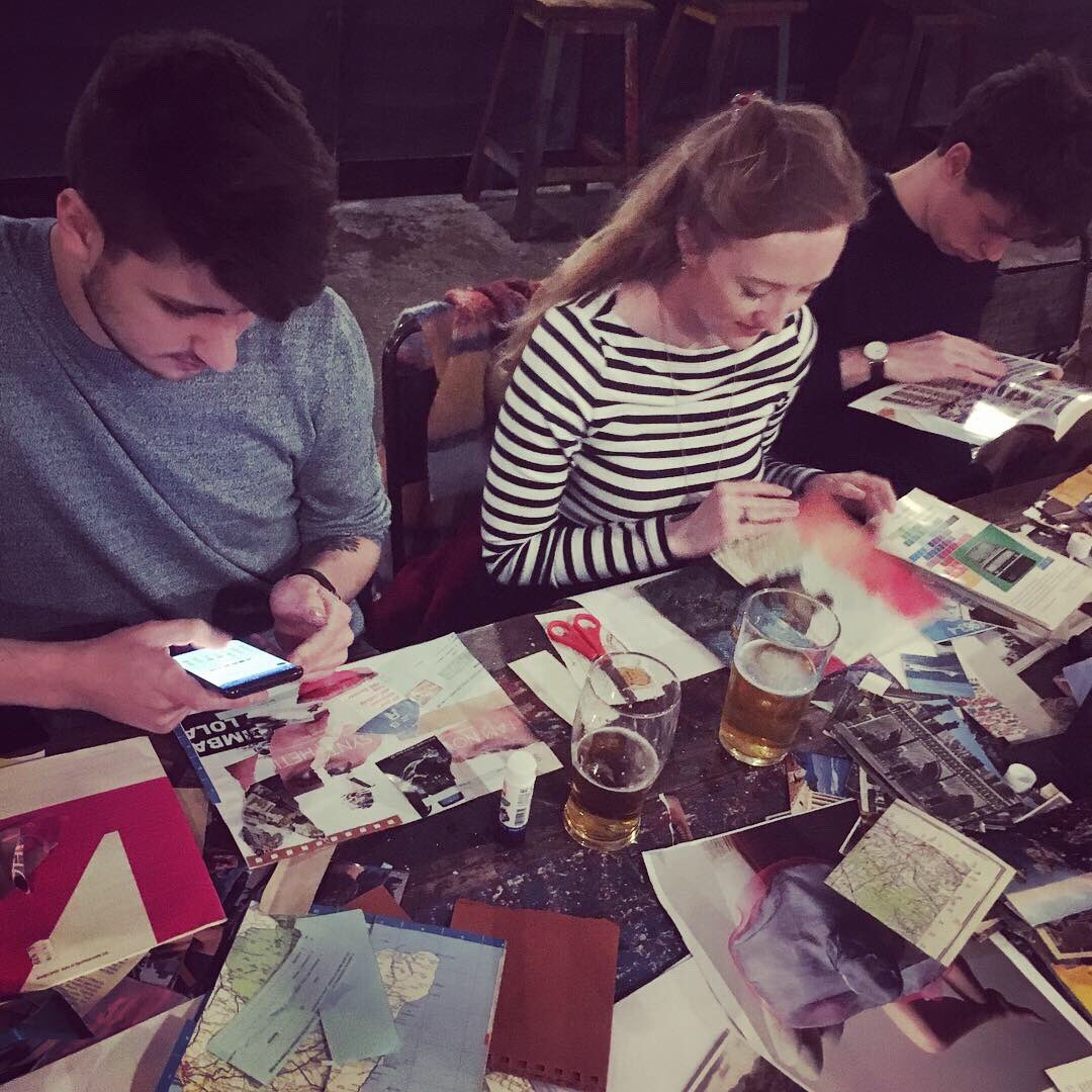 CollageCrew's tweet photo. Thoroughly enjoyed Wednesday’s collage session @thedoodlebar ☺️ https://t.co/Orhk2NXi5s