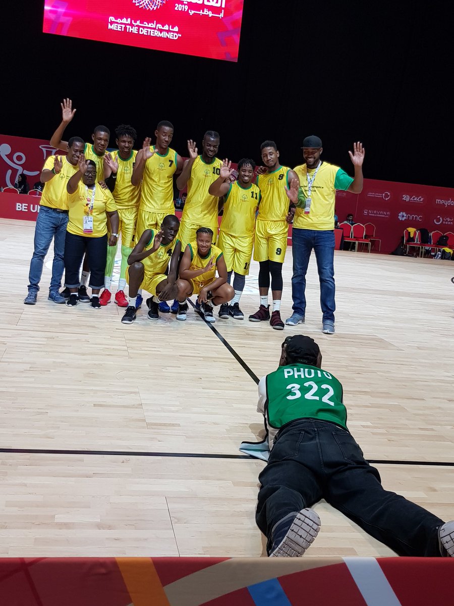FaeEllington's tweet photo. Collin Reid has supported Special Olympics Jamaica as their chief photographer for several years. Here he is hard at work. Notice the one in which 'him spread out like doctor fish pan zinc' an the other as age reach him. #MyPoorKnee
#SpecialOlympics https://t.co/oeeHRUruA2