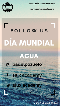 DÍA MUNDIAL DEL AGUA
#WorldWaterDay
#DiaMundialdelAgua
#padel #padeltime
#Madrid