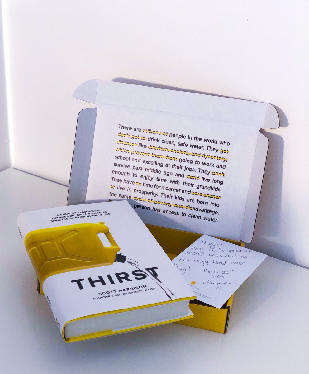 getsoda's tweet photo. Happy #WorldWaterDay 💙🌍💧@charitywater @scottharrison https://t.co/tZ6ykpMkSw