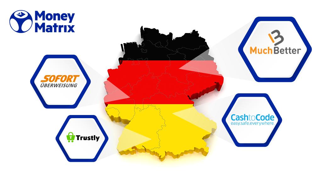MoneyMatrixLtd's tweet image. 🇩🇪We're proud to showcase some of our partners in Germany which include @PayMuchBetter , Sofort, @Trustly &amp;amp; @CashtoCode.
📈MoneyMatrix is fast growing and consistently building bridges to ensure we grow in a smart way while #MakingPaymentsSimple. #NexGen
