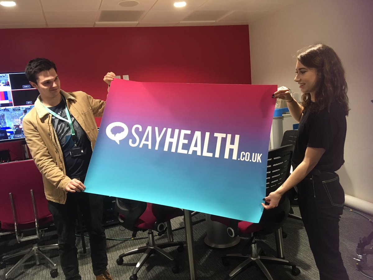 _vanessaedwards's tweet photo. Talented students @journalism_lond launch a campaign to raise awareness of mental health issues today. Follow their hashtag #sayhealth https://t.co/bkVvvOqDgP