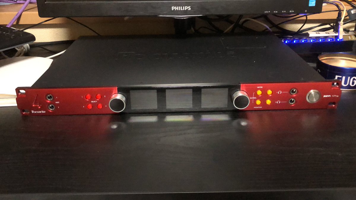 y_nts's tweet photo. さて、遅ればせながらセッティングが終わり配線も完了、果たしてどんな音なのか楽しみです
#Red4Pre https://t.co/fFixhKd2x6