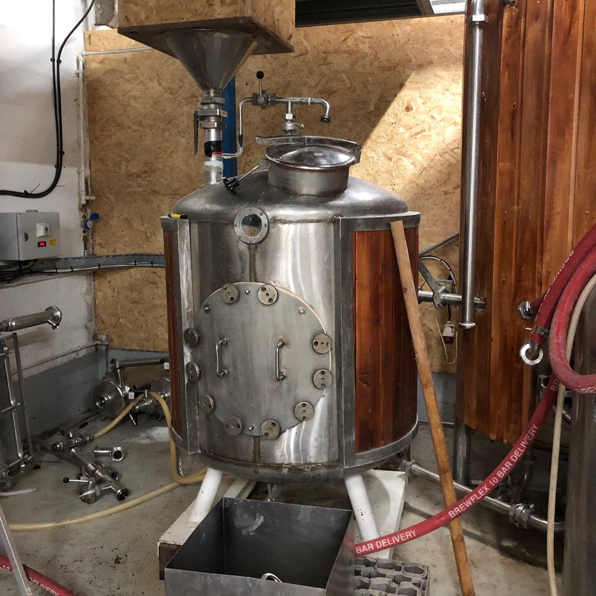 Brewing has commenced...