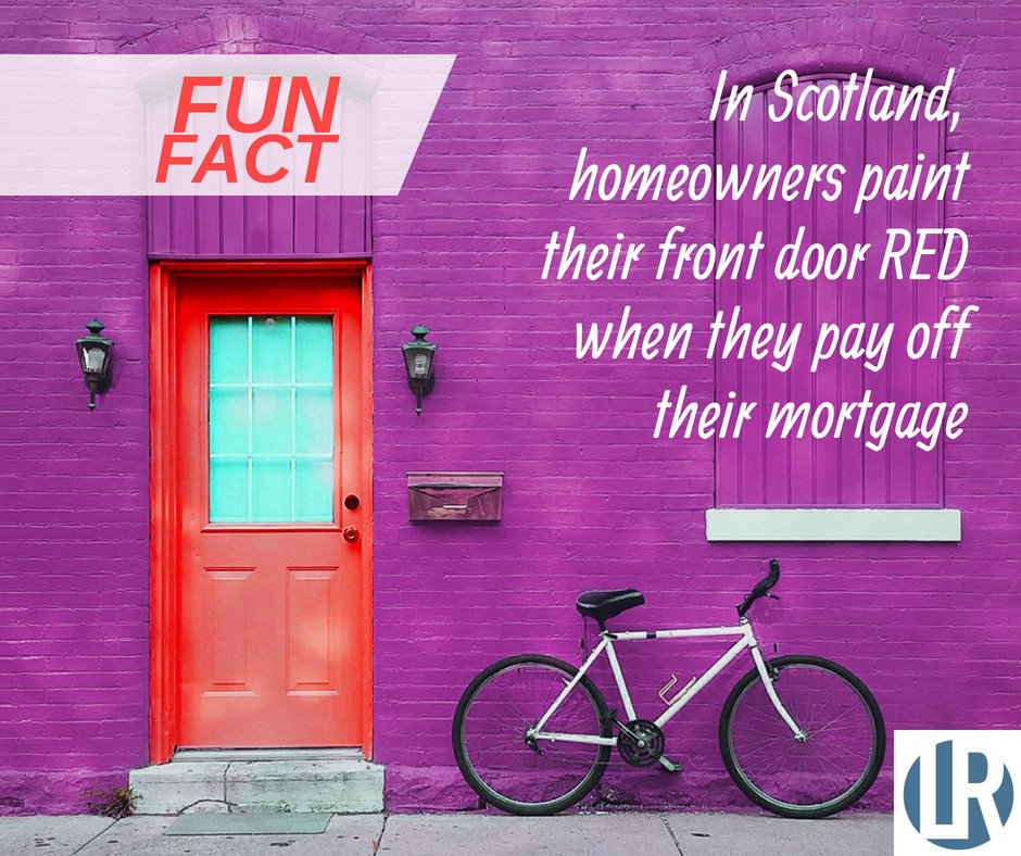 #FUNFACT: In Scotland, homeowners paint their front doors red when they pay off their mortgage. 🏴󠁧󠁢󠁳󠁣󠁴󠁿

elitertb.com/the-tradition-…