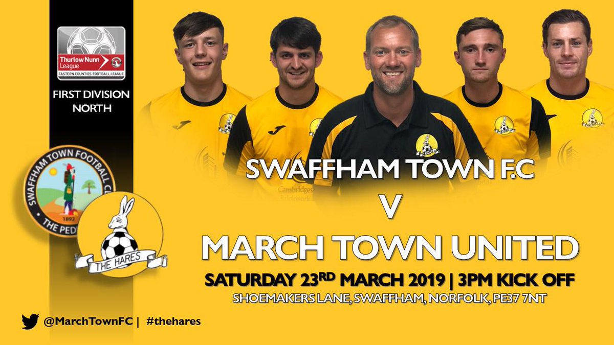 March Town FC on Twitter "⚽️🔶️ SATURDAY FOOTBALL 🔶️⚽️ We are on our