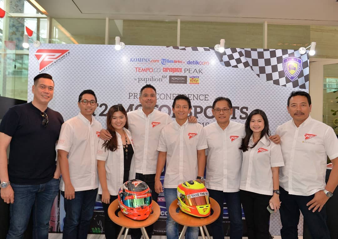 RHaryantoracing's tweet image. Terima kasih kepada seluruh rekan Media atas dukungannya, semoga musim ini T2 Motorsports bisa membawa hasil yang maksimal di ajang Blancpain GT Asia dan Asian Lemans Series🙏