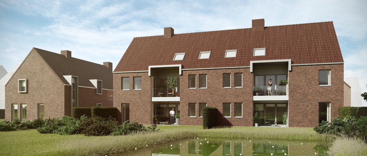 Cr3do_3D's tweet photo. Landelijk wonen in Baardegem in één van de 21 wooneenheden dankzij het project Lindenhoeve van HeroConstruct https://t.co/vbr6JHVCEN