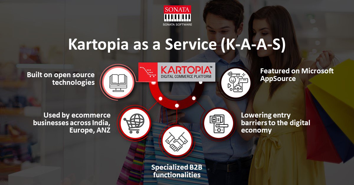Sonata_Software's tweet photo. #Kartopia #platform has been driving businesses globally across B2C,B2B and Marketplace models . We now offer a SaaS model to encourage & empower businesses to thrive in the #digital economy. Know more:https://t.co/Vm4W84stol #open #scalable https://t.co/4RM5oKWcTZ