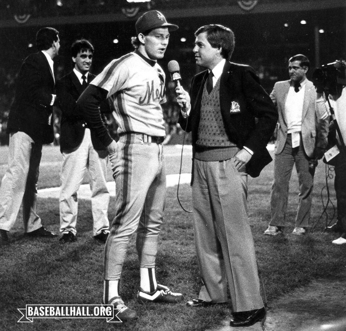 Happy birthday to the 2018 Ford C. Frick Award winner, Bob Costas! Photo: Tom Heitz  