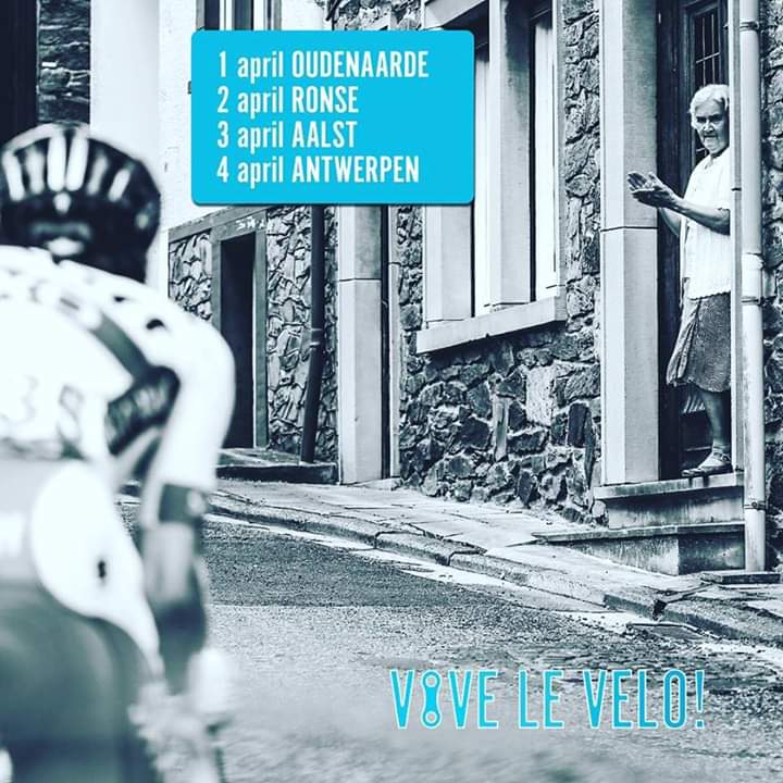 Vive levVélo: niet enkel tijdens de Tour maar nu ook in aanloop naar de Ronde! #Ronse is fier gaststad te zijn op dinsdag 2 april. Uitzending vanuit #DeCultuurfabriek en te zien op @een. Ronse... #stadmetuitzicht en een hart voor de koers. En nu allemaal samen: #VIVELEVELO !! ;-)