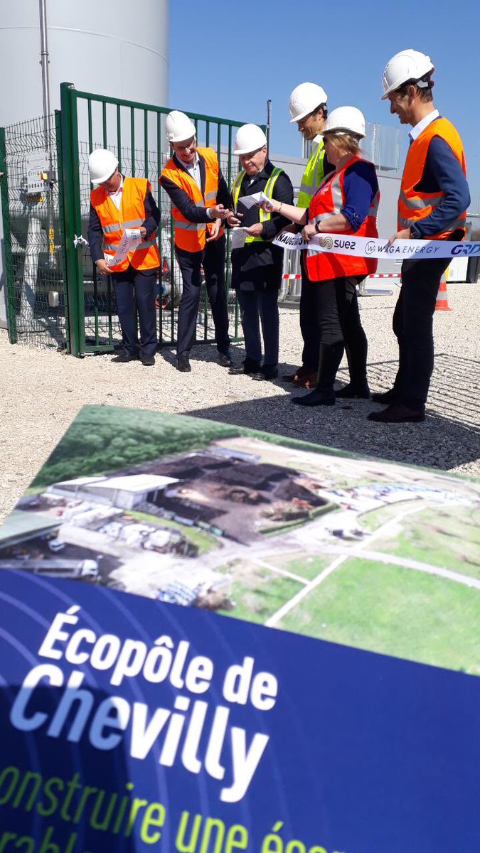 Marine_Scheffer's tweet photo. Go Green en collaboration avec @WagaEnergy, #SUEZ bénéficie désormais d’une technologie de valorisation du #biogaz en #biomethane à #Chevilly ♻️ Innovation qui permet de réduire les émissions de gaz à effet de serre 🌍✅ https://t.co/HugZTjRnhY