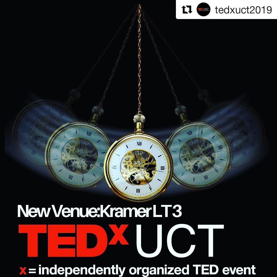 Kolie_Yola's tweet photo. Due to loadshedding, @tedx_uct2019 has moved venues. See you tonight!!! #TEDxUCT #KolieOnTEDxUCT https://t.co/w46W09ltck