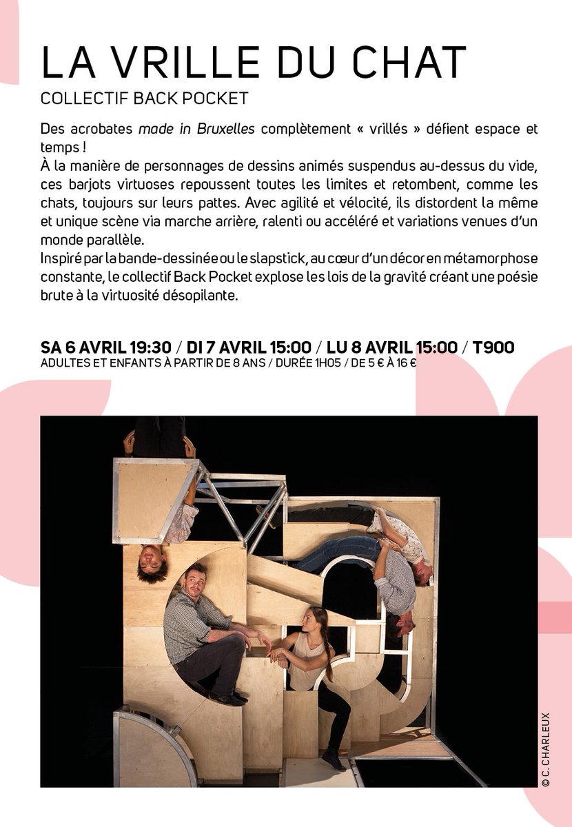 LeQuai's tweet photo. Moins de 2 semaines avant le temps fort Cirque[S] @LeQuai #Angers
Un petit point sur la programmation 
Pensez à réserver dès maintenant ! 
02 41 22 20 20
Tarifs de 5 à 16 €
#cirque #FestivalCirques #circusiscoming #incircuswetrust
#cultureangers https://t.co/Xci0loCCbR