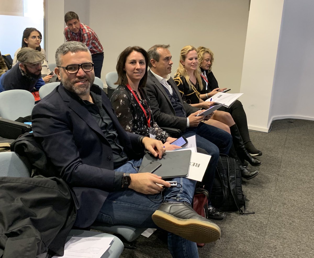 adrianafreitas's tweet photo. Welcome and Presentation of the jury:
@tonimascaro founder @emascaro
Juanjo Duran, CMO @eDreams
Miriam @Hotusa
@maria_cardenal Director of Product @Immfly
@BTravelShow #StartupCompetition
@MWCapital #btravelfont19
#BTravel #BTravelPro
@Fira_Barcelona https://t.co/ePIVoquNWD