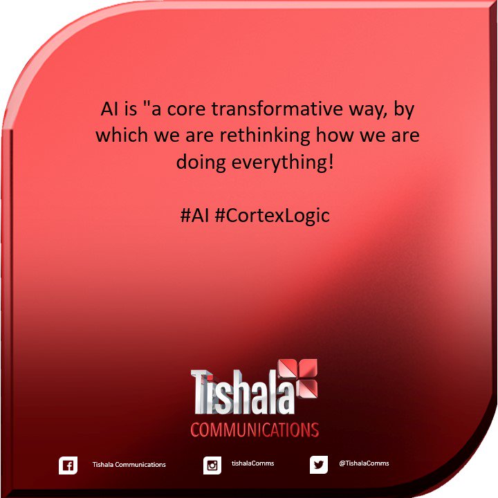 TishalaComms's tweet image. Rethinking on how we are doing everything...

#AI #technology #DigitalChanges #CortexLogic
