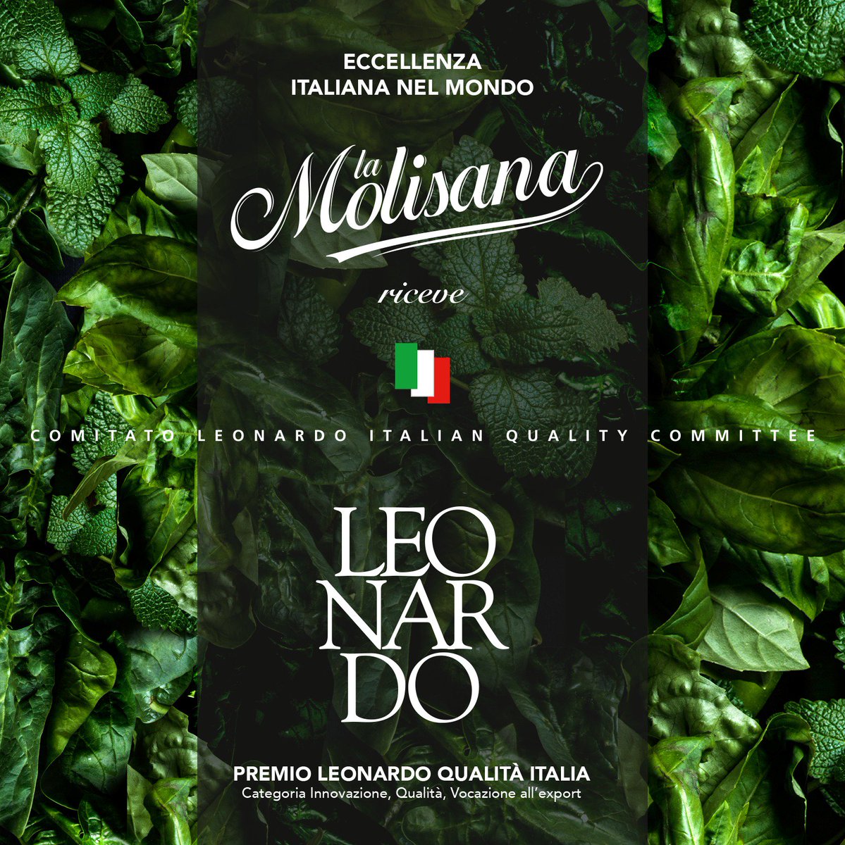 “Da oltre un secolo e quattro generazioni manteniamo salda la promessa della qualità e destiniamo risorse importanti all’innovazione. Con questa visione affrontiamo ogni giorno la sfida dei mercati globali.
Questo premio lo dedichiamo al nostro Paese.”
Vincenzo Ferro, classe 1936