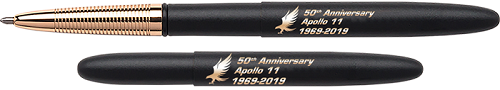 AllwritePaper's tweet image. 50 jaar geleden zette de eerste mens voet op de Maan. Om dat historische feit te vieren introduceert Fisher Space Pen Co. een aantal mooie Special Editions. Binnenkort leverbaar, nu al te bestellen!