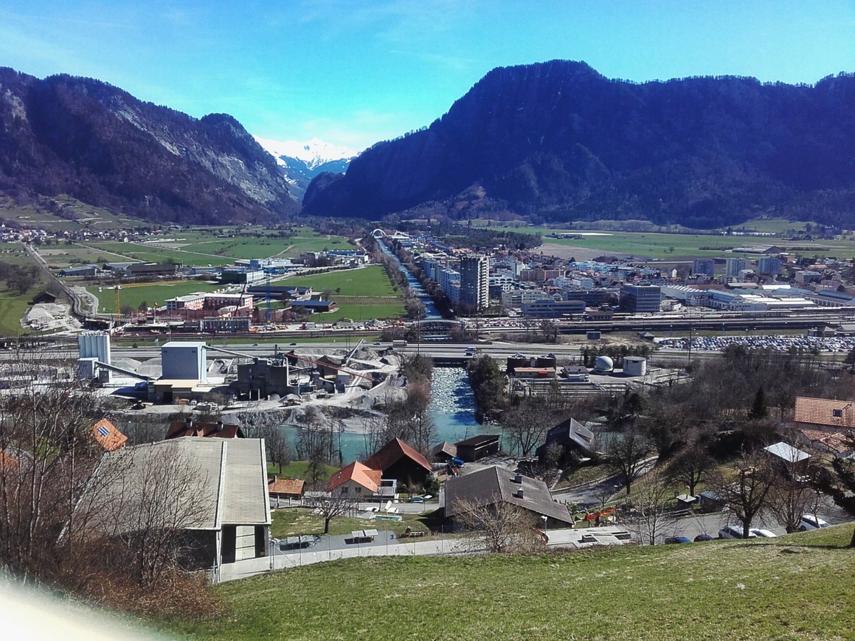 harald_walser's tweet image. #hierso Sicht von #mastrils nach #landquart