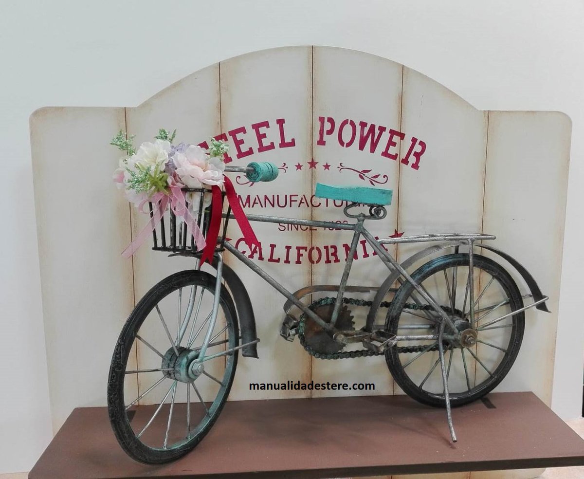 TereMota1's tweet photo. Otra preciosa manualidad salida de nuestro taller de manualidades, que os parece? todos los materiales los podeis encontrar en nuestra tienda online https://t.co/YOz3EydrPP  #bicicleta #art #manualidades #manualidadestere #ciudadrodrigo https://t.co/ug4VnhWep7
