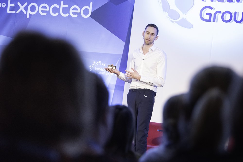 The fab @DanLoveitBookit @LoveitBookIt taking us through his journey as a young #cruise specialist agent #TTNGConf19 #BeyondTheExpected @TheTNG