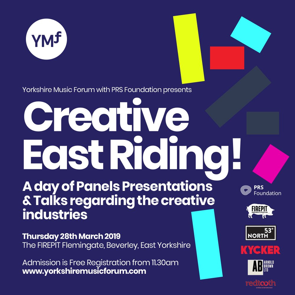 A day of FREE panels, presentations &amp; talks regarding the creative industries! 
28th March 2019 | 11:30AM