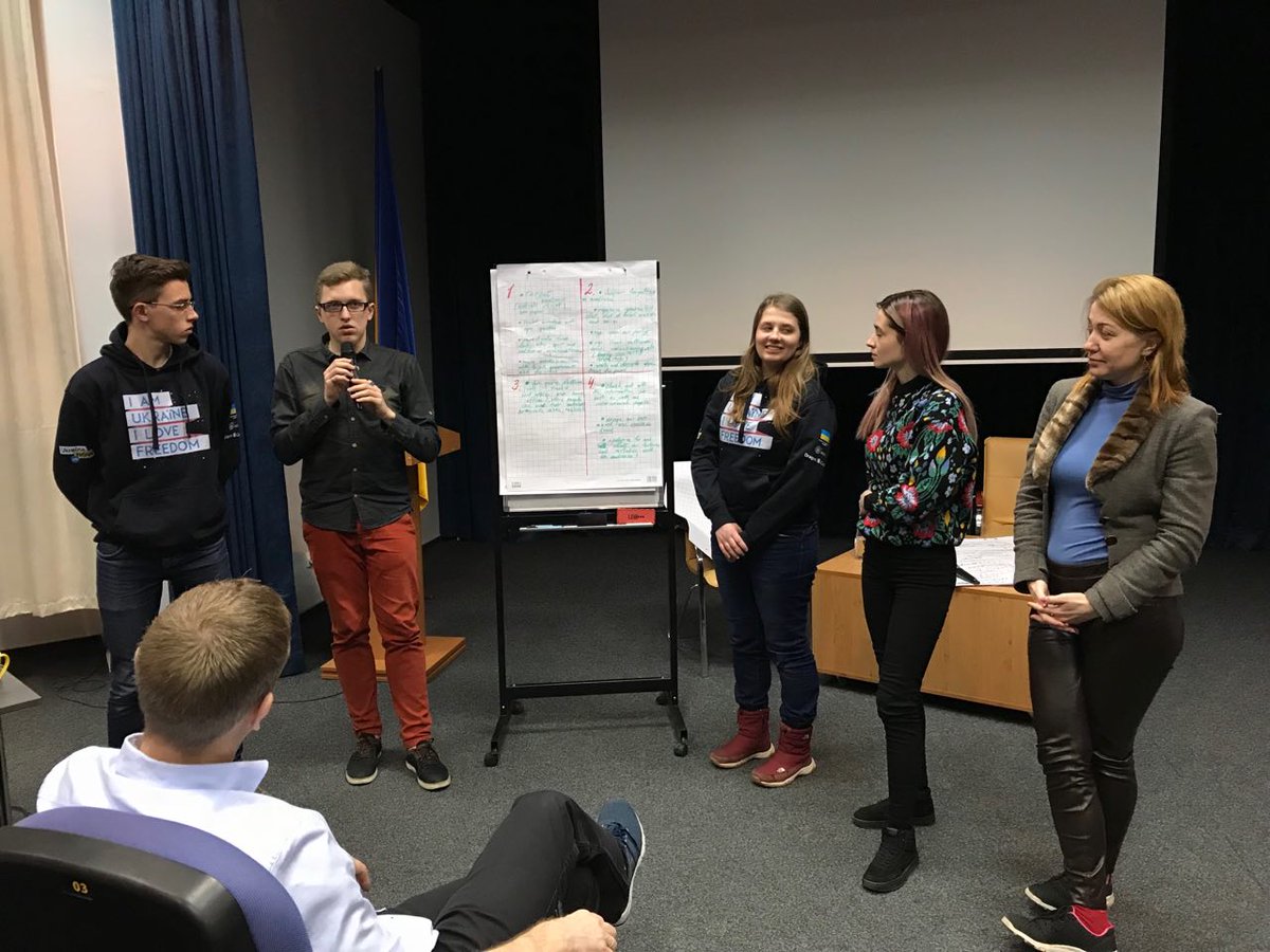 ula_kyiv's tweet photo. 2 days☄️ at @holmor #communication Master Class and students ready to open its own local media! 
Who knows, maybe you'll subscribe their newspapers soon😏 https://t.co/iH8ub4W2VS