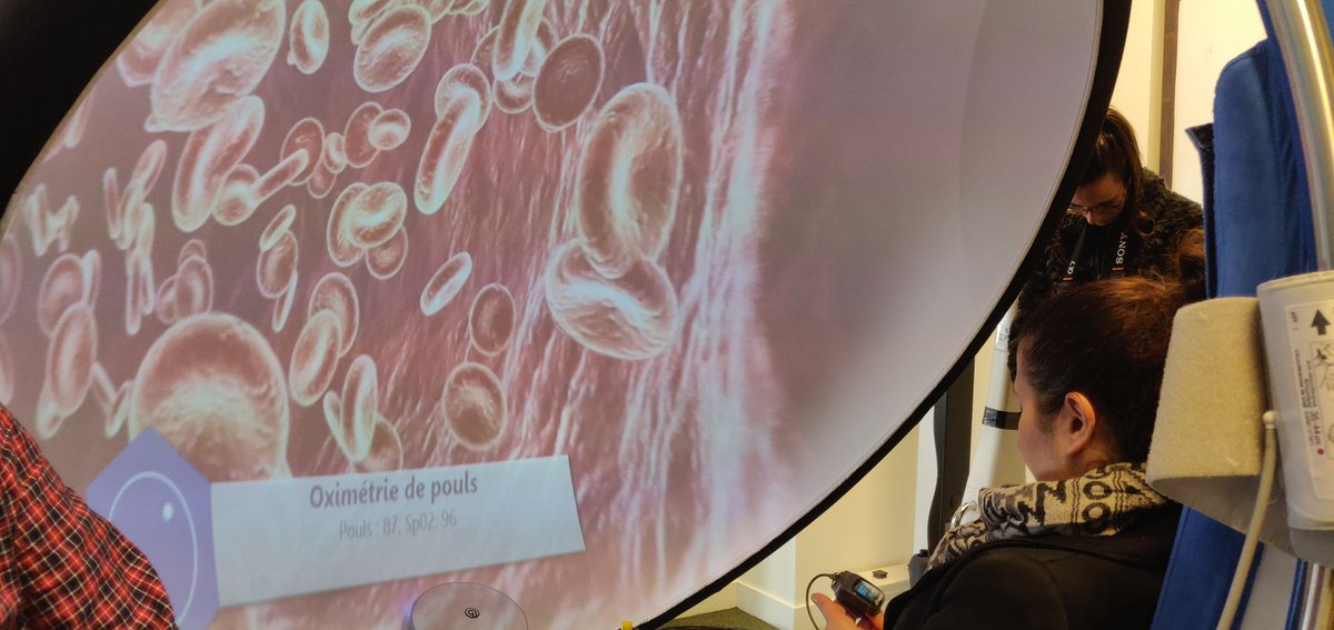 Découverte de l'outil innovant de #prévention de la #santé au travail, #weaveness, outil de suivi de la santé et de coaching des collaborateurs. 
Il permet de réaliser 11 tests en 45 min.

#hcsmeufr #hcsmeu #esante