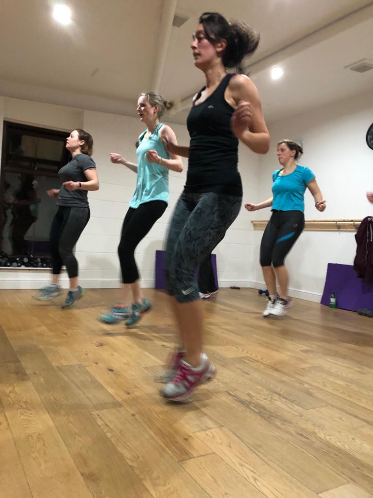 KateCampbellFit's tweet photo. It's #NationalSkippingDay Amazing efforts in our classes this week! 💪🏼 #Skipping is one of the cheapest, most effective, fat burning workouts you can do &amp; it's fun too!
What's stopping you? Haven't got a rope? We've got some for sale in my gym or my GloFox app! #FridayFeeling https://t.co/bWmQGmvUp4