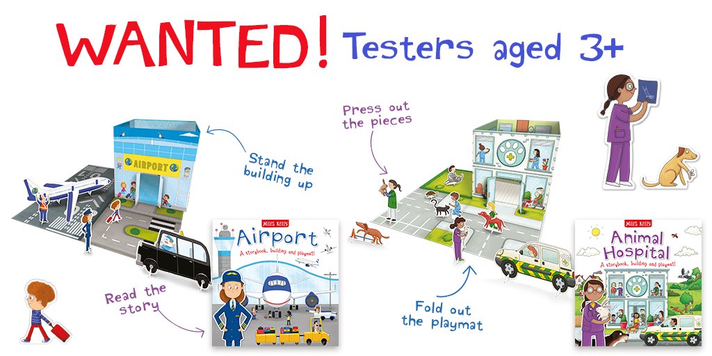 🌟 TESTERS WANTED 🌟 We're looking for parent bloggers/reviewers with toddlers aged 3+ to test our mini 'Playbooks', plus other new series 👍 Please DM us if you're interested. Thank you! 😊 #bloggerswanted #prrequest #reviewersneeded #parentbloggers