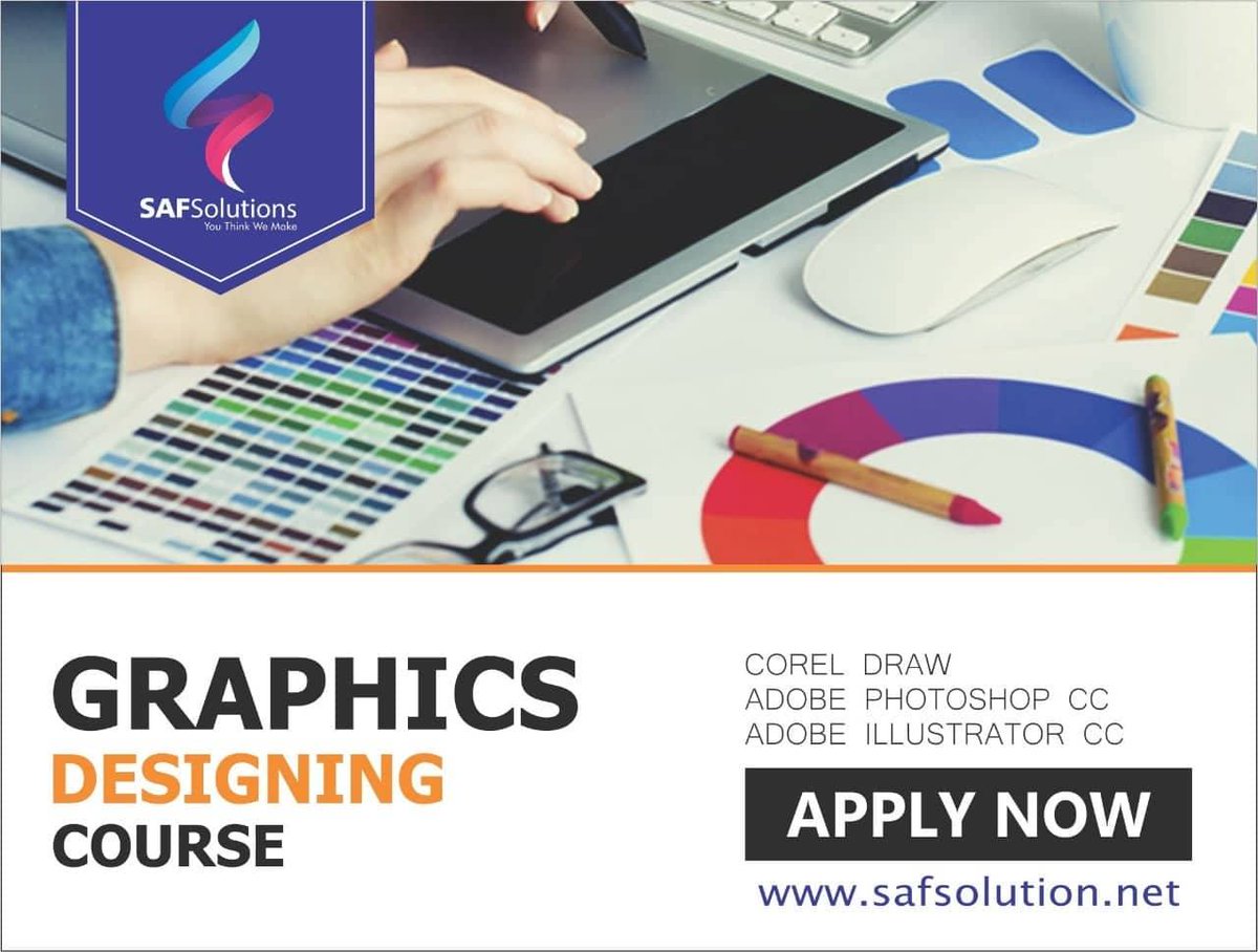 SAFSolution's tweet image. Hey everyone :)
@SAFSolution 
So come here to polish your abilities!!
Hope you&apos;ll like it.
#graphicdesigning #logodesigning #SAFSolutions #multan #pakistan