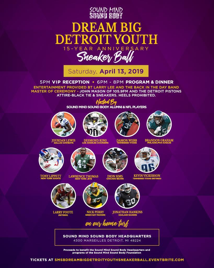 smsbacademy's tweet photo. Tickets now on sale!
NFL player and NFL Alumni VIP reception and dinner tickets available! 
https://t.co/TbS5UhAvMA https://t.co/H2Hw3hxdkl