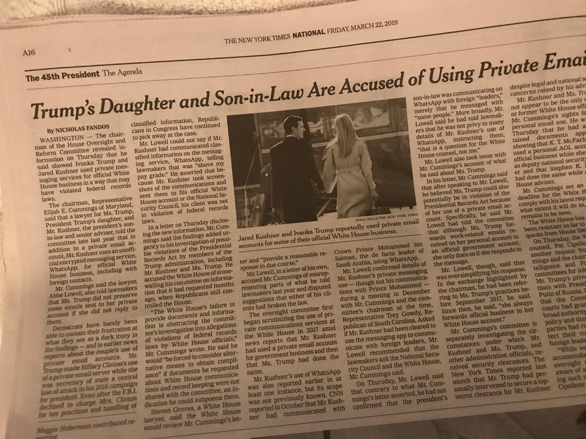 JJohnsonLaw's tweet photo. Buried on A16, ⁦@nytimes⁩? 🤔 https://t.co/SpYgNSsdNT
