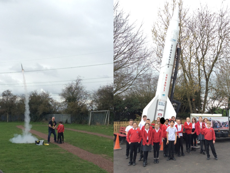 goodyers_end's tweet photo. Year 6 loved Rocket Day on Monday! We were hugely inspired to dream big and aim high - even if we don't succeed the first time! #6HClassTweet #6JClassTweet https://t.co/URsiX9D2G4