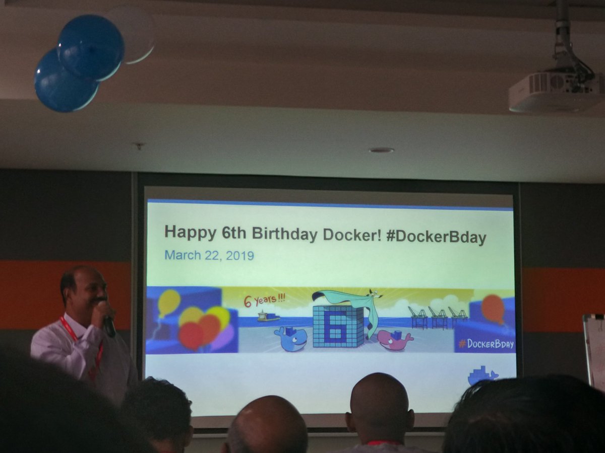 RamjiSundaram's tweet photo. #DockerBday https://t.co/Hk88XUtdj8
