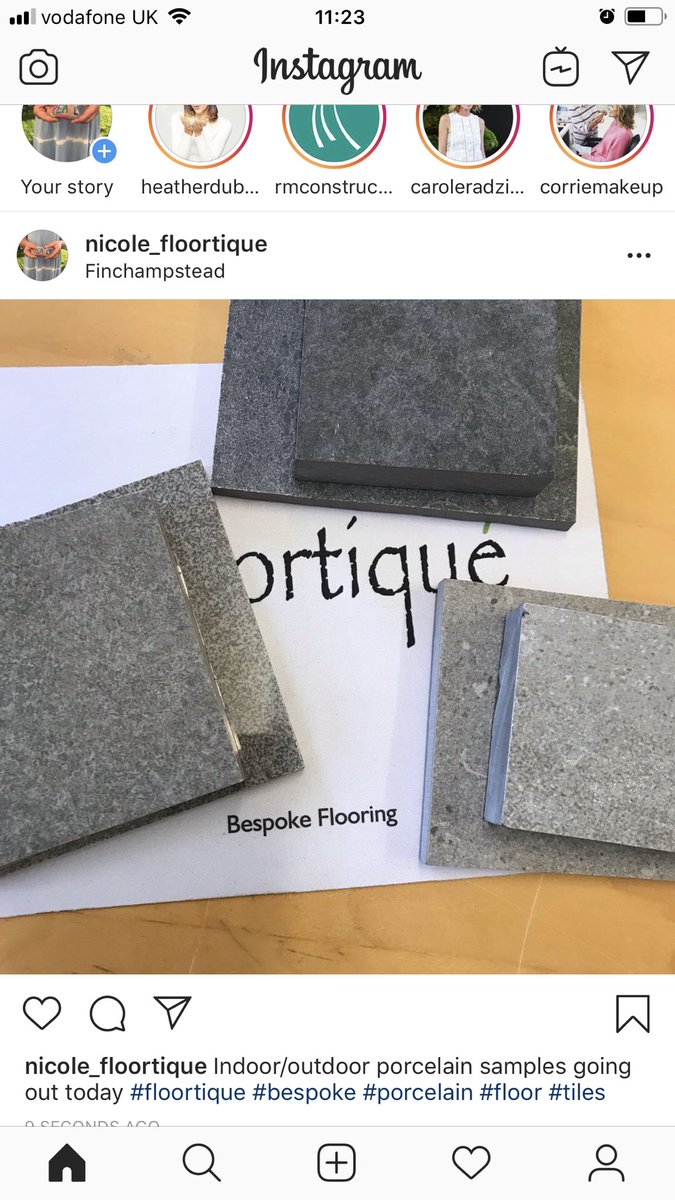 Indoor outdoor porcelains for a great flow #bespoke #porcelain #flooring