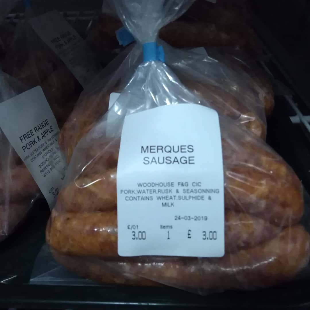 New spicey sausage, meat packs, chocolate cake, tea and cake think you need to be popping in to the farm.