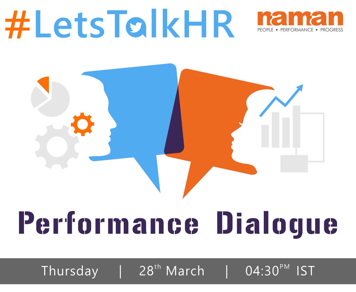NamanHR's tweet photo. Please join us on 28th March at 4:30 PM for our LetsTalkHR session on Performance Dialogue
#performancedialogues #performancediscussions #discusstodevelop #LetsTalkHR https://t.co/JjN72ElDFM