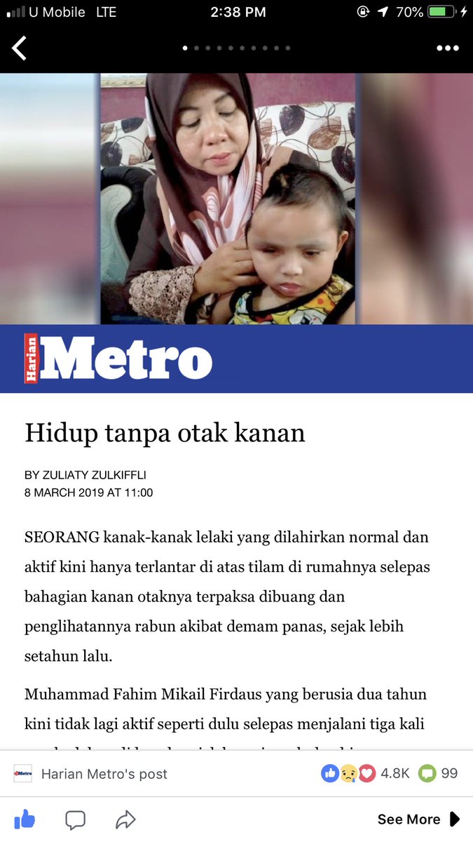 farahkenets's tweet photo. Mintak tlg RETWEET mana tahu ada yg sudi nak bagi sumbangan. https://t.co/Br9ChRv3g0