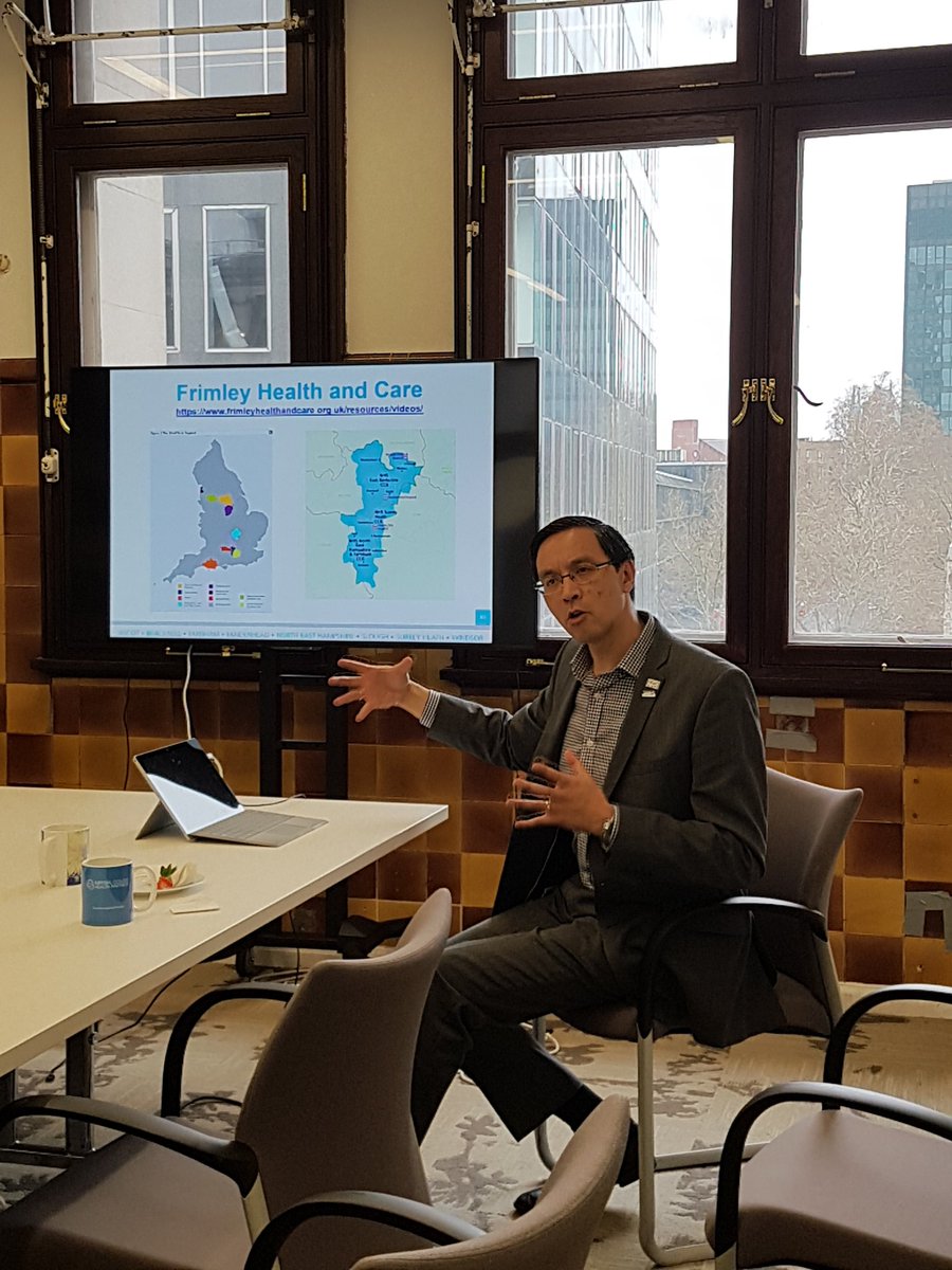manpreetbains_1's tweet photo. Hosting a visit from @SingHealthSG today with @Dochayter at @Ldn_ICHP
Thank you to @hssood and @DrAndyMcKeown for coming to speak to our delegation today ππ½
Visit to an #ATmedics site now hearing about their model for improvement + training via @omardin https://t.co/pwUd1AQDQV
