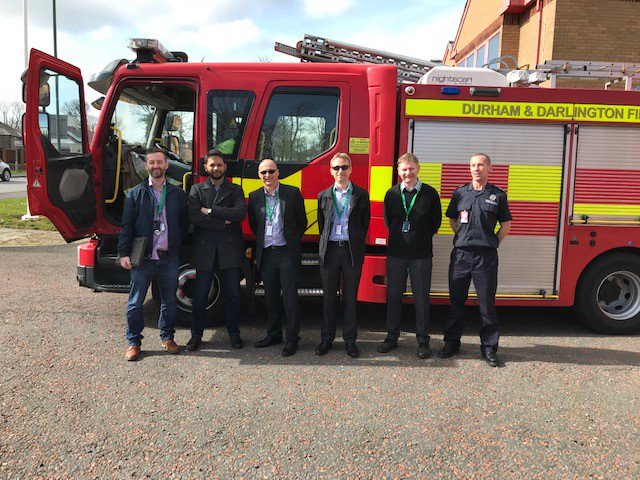 ESNfire's tweet photo. Yesterday staff from @EE @MotoSolutions @CDDFRS and #ESNUK had a very useful and informative day carrying out a range of throughput tests for the Connect PoC https://t.co/rW3qFpigXr