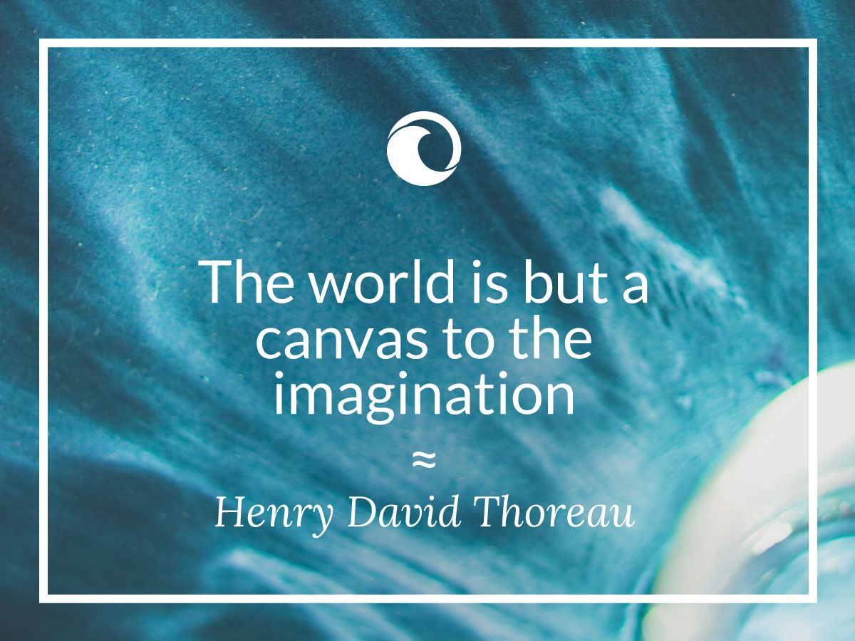 It's finally the weekend! The perfect time to get outside and start creating #quote #henrydavidthoreau #inspiration #silkyoceanstudios #design #art #create #webdesign