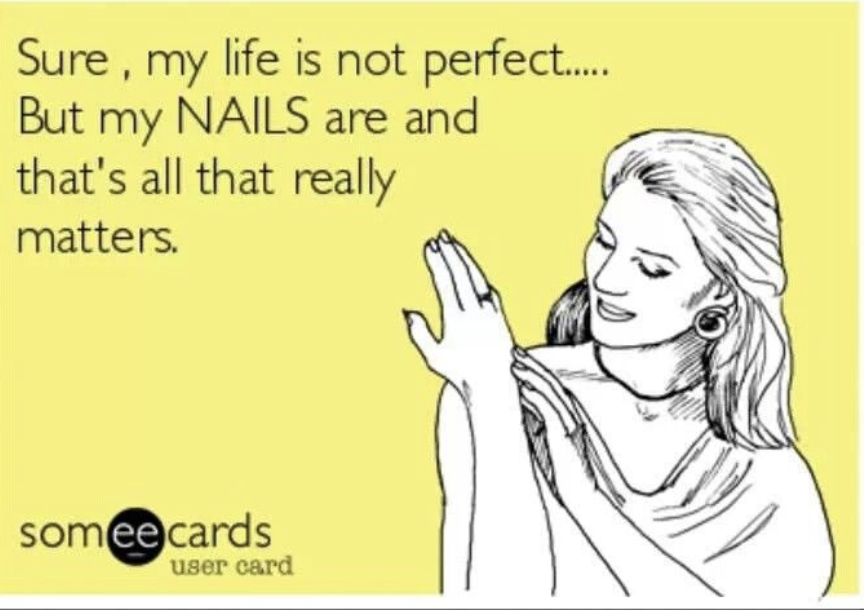 LacquerNailBar's tweet photo. 😂 #FunnyFriday 😂 
#Truth #LacquerNailBar #GetNailed #Mani https://t.co/afRDganHby