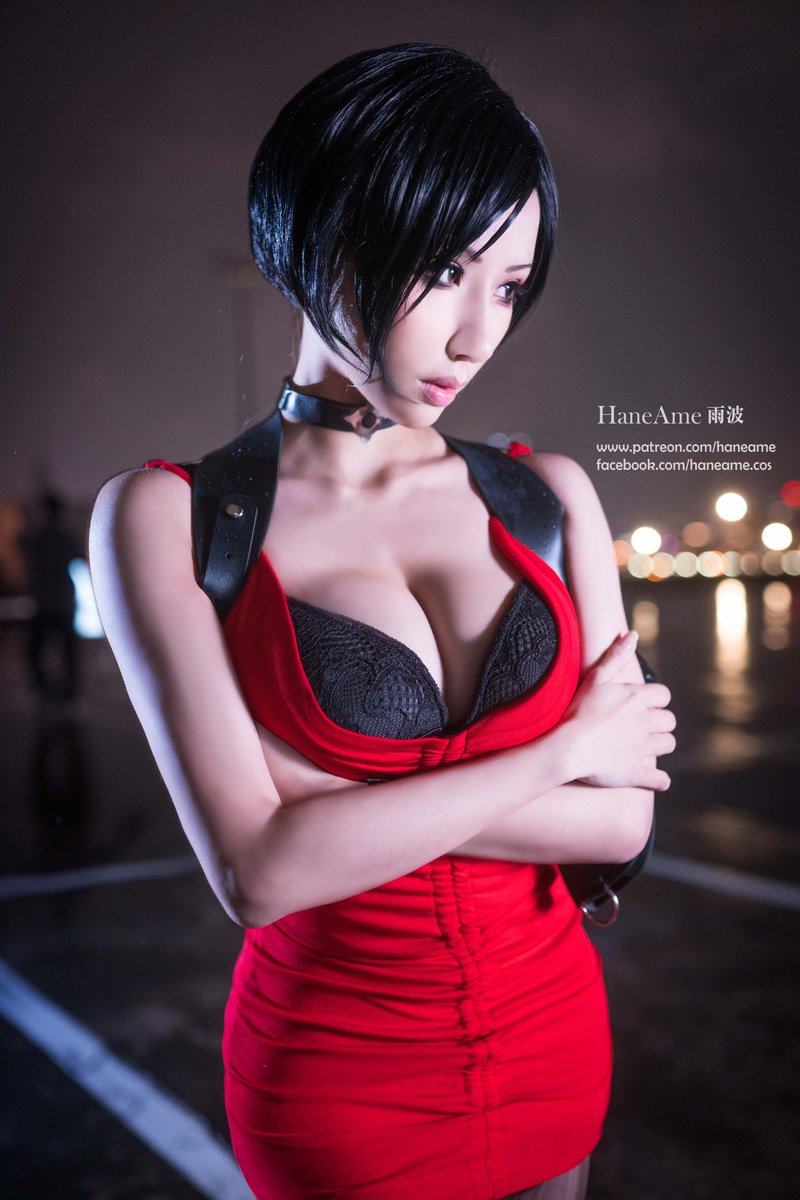 Resident Evil Ada wong cosplay It was pouring when shooting this-(;-Д;-)ﾉ S...