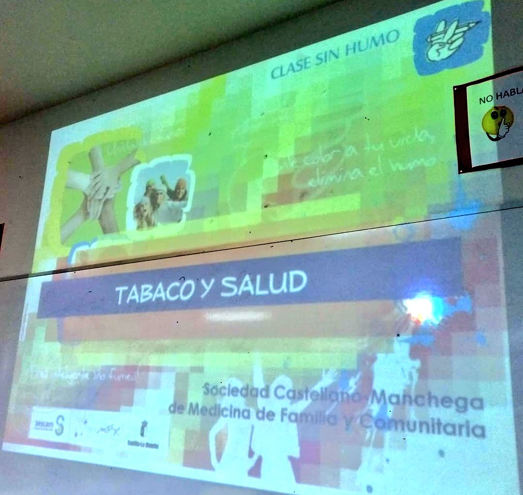 mdcg89's tweet photo. Disfrutando de los últimos meses de formación como especialista en #MedicinadeFamiliayComunitaria realizando #ActividadesPreventivas y de #PromociónDeLaSalud, con el programa #ClaseSinHumo, mi tutor @iparragam y @CarlosMdelaT!
#EducaciónSanitaria #EigeMFyC #R4 #R1 #Tutor #PAPPS https://t.co/bYMKHgIqLD