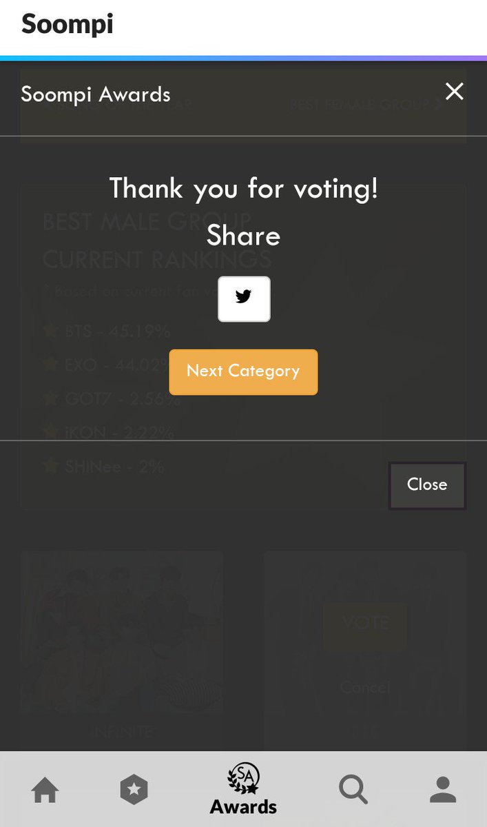 tramm_seokjin's tweet image. Xin đừng lướt 🙏🔥

Chỉ mất gần 2 phút thôi, đừng lơ nó V-ARMY, m.n nhìn khoảng cách đi này 🙏🙏

#BTS_SoompiMassVote  

@BTS_twt 

iOS: bit.ly/SoompiAppiOS    
Android: bit.ly/SoompiAppAndro…

Tối nay thôi là chỉ còn 4 ngày 💪😢

RT để kêu gọi 🙏🙏🔥🔥🔥